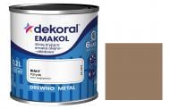 Эмаль алкидная Dekoral Эмаколь светлый кофе глянец 0,2 л Эмаль алкидная Dekoral Эмаколь светлый кофе глянец 0,2 л