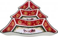 Менажница с тремя секциями 24 см Christmas Collection 986-066 Lefard