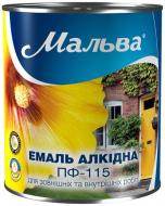 Емаль Мальва® алкідна ПФ-115 36 смарагдовий зелений глянець 2,8 кг