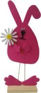Декоративное изделие Гулівер Країна Кролик 25 см малиновый