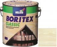 Лазурь Helios Boritex Classic 13 белый мат 0,75 л