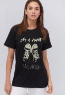 Футболка YAPPI WB2006 р.M черный