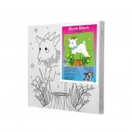 Набор для росписи на холсте Riviera Blanca Цапочка 25x25 см КА-156 Набор для росписи на холсте Riviera Blanca Цапочка 25x25 см КА-156