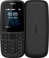 Мобільний телефон Nokia 105 DS 2019 black TA-1174