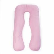 Наволочка Satin Stripe №10082 Pink 75x140 см розовый MirSon