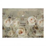 Папка-конверт ARABESKI А4 светло-серый Buromax BM.3943-20