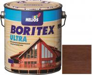 Лазур Helios Boritex Ultra 10 каштан шовковистий мат 0,75 л