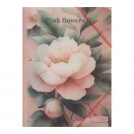 Папка на резинке ARABESKI А4 розовый Buromax BM.3908-10