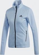 Джемпер Adidas W Windfleece J EH8700 р. XS голубой