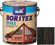 Лазурь Helios Boritex Ultra 5 эбенове дерево шелковистый мат 0,75 л