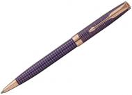 Ручка шариковая Parker Sonnet 17 Cisele Silver Purple Matrix 88 032P