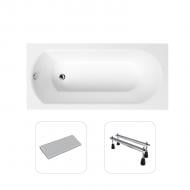 Ванна акриловая Helmken Tressa S40482300T 149,5х75 см комплект 3 в 1