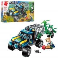 Конструктор Qman 1920 Полиция джип фигурки ODT094427