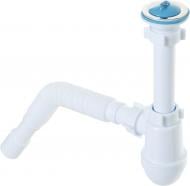 Сифон для кухонной мойки Ani Plast 1/2 "x40 с переливом A0145SEU