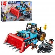 Конструктор Qman 1927 спецтехника мотоцикл фигурки ODT100412