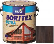 Лазурь Helios Boritex Ultra 9 палисандр шелковистый мат 0,75 л