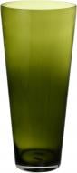 Ваза стеклянная Wrzesniak Glassworks Sofi 50 см оливковая 17-6487E