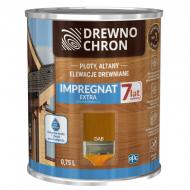 Пропитка Drewnochron Impregnat Extra Палісандр середній полумат 0,75 л 0,81 кг