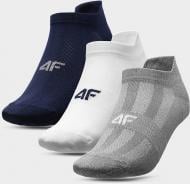 Шкарпетки 4F SOCKS CAS M201 (3PACK) 4FAW23USOCM201-93S р.43-46 різнокольоровий 3 пари шт.