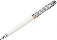 Ручка шариковая Parker Sonnet 08 Slim Metal & Pearl 85 531M