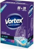 Таблетки для ПММ Vortеx Oxigen power All in 1 100 шт.