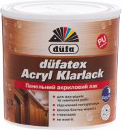 Лак панельный Dufatex Acryl Klarlack Dufa глянец прозрачный 0,75 л