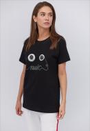 Футболка YAPPI WB2043 р.S черный Футболка YAPPI WB2043 р.S черный