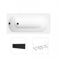 Ванна акриловая Helmken Tressa 60P7861V04 159,5х75 см комплект 3 в 1