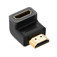 Перехідник UGREEN HD112 HDMI Male to Female Angled Adapter-Down Black (20109) black (20109)