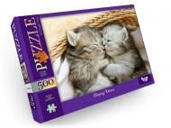 Пазлы Danko Toys 500 эл. с. 13 № 4 Sleeping Kittens C500-13-04