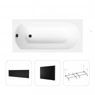 Ванна акриловая Helmken Tressa 29080F424N 159,5х75 см комплект 4 в 1