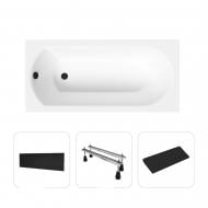 Ванна акриловая Helmken Tressa 2G7Y288468 159,5х75 см комплект 4 в 1 Ванна акриловая Helmken Tressa 2G7Y288468 159,5х75 см комплект 4 в 1