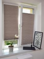 Штора-плиссе Rollotex ткань MELANGE TERMO 56х185 см капучино