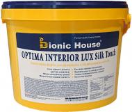 Краска акриловая латексная Bionic House Optima Interior Lux silk touch шелковистый мат 10 л 14 кг