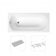 Ванна акриловая Helmken Tressa 754073D1S0 169,5х74,5 см комплект 3 в 1