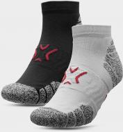Шкарпетки 4F SOCKS CAS M199 (2PACK) 4FAW23USOCM199-90S р.39-42 різнокольоровий