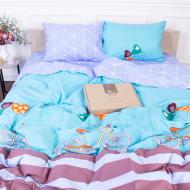 Комплект постельного белья Ranforce Elite Alta №47 143х210 см мультиколор MirSon Комплект постельного белья Ranforce Elite Alta №47 143х210 см мультиколор MirSon