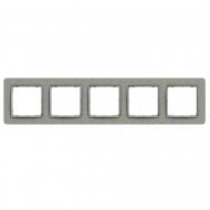 Рамка п'ятимісна Schneider Electric Sedna Elements універсальна бетон SDD390805