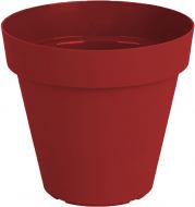 Горшок пластиковый Artevasi Capri Pot круглый 19,5 л темно-красный Горшок пластиковый Artevasi Capri Pot круглый 19,5 л темно-красный