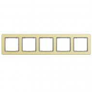 Рамка пятиместная Schneider Electric Sedna Elements универсальная матовое золото SDD371805