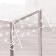 Скатерть ES0807-1TM 135x200 см прозрачный с рисунком Даріана