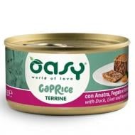 Корм вологий OASY качка з овочами 85 г