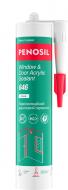 Герметик акриловый PENOSIL Window & Door Acrylic Sealant 646 белый 310 мл