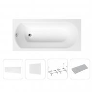 Ванна акриловая Helmken Tressa 2G8582R042 169,5х74,5 см комплект 5 в 1