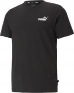 Футболка Puma ESS Small Logo Tee 58666801 р.M чорний