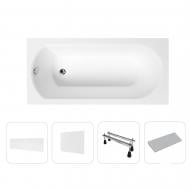 Ванна акриловая Helmken Tressa 18M441838S 169,5х74,5 см комплект 5 в 1