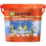 Краска фасадная акриловая Lacrysil Всемирное Наследие мат белая 7 кг