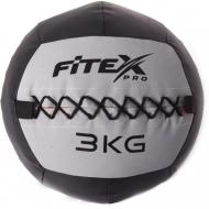 Медбол Fitex 3 кг черный MD1242-3
