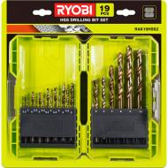 Набор сверл по металлу RYOBI 2-10 мм 19 шт. 5132004390