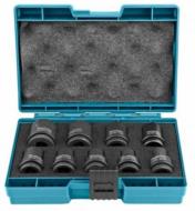 Набір ударних головок Makita (8,10,12,13,14,16,17,19,21мм) 9 шт. B-66232
